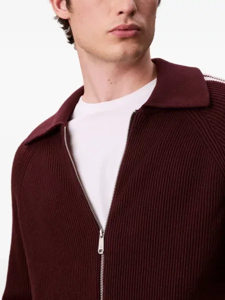 Cardigan Calvin Klein Jeans cu dungi maro