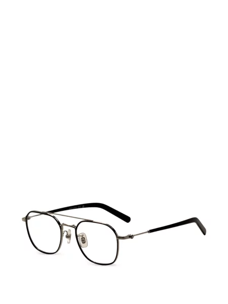 Ochelari de soare Montblanc cu imprimeu geometric gri