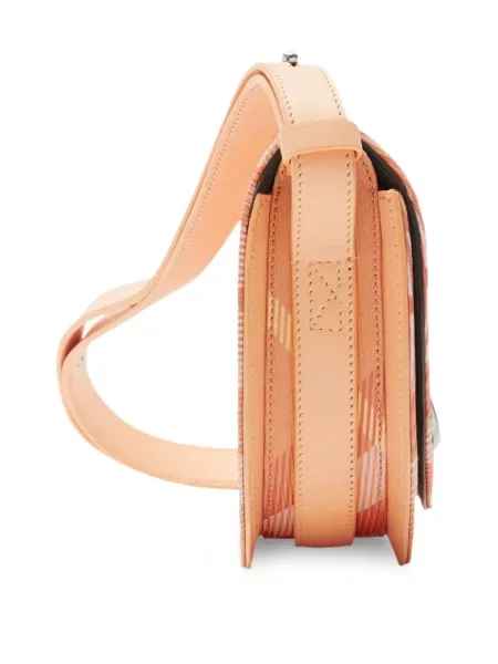 Καρό τσάντα Burberry πορτοκαλί
