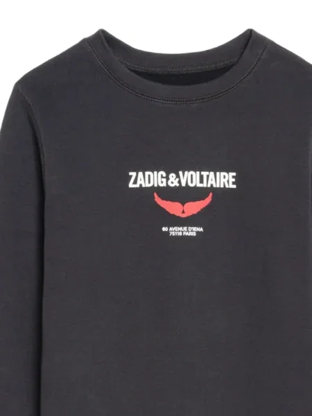 Bluza dziecięca Zadig & Voltaire czarna