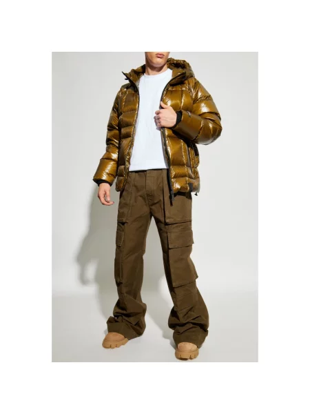 Spodnie cargo Dsquared2 zielone