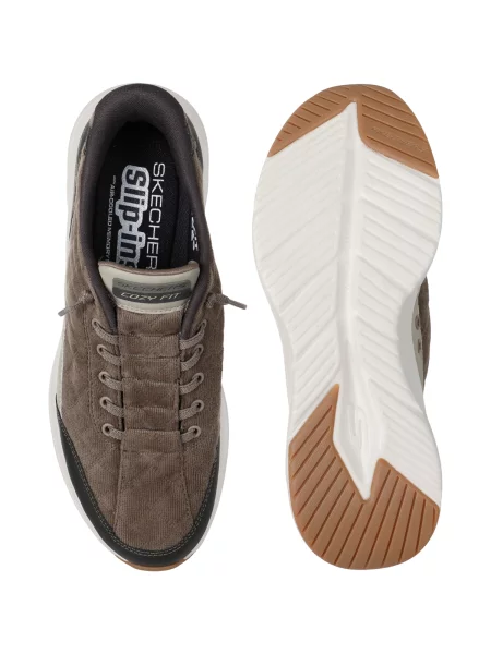 Tenisky Skechers hnedá