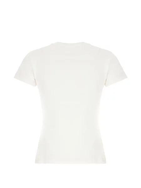 Tricou Ganni cu imagine alb