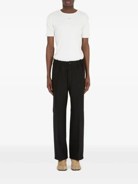 Pantaloni Maison Margiela plisate negru