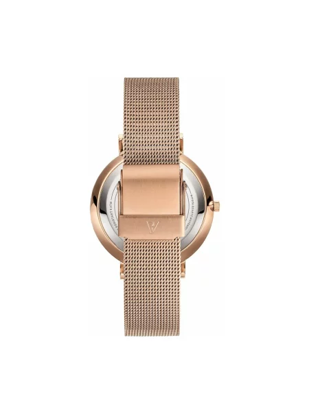 Lniany zegarek Paul Valentine różowy