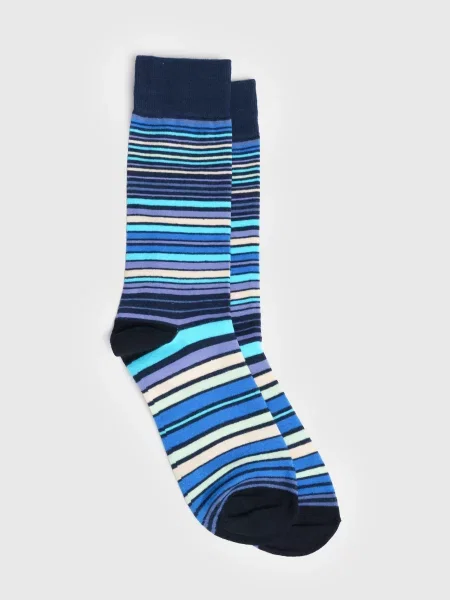 Arber Шкарпетки Бавовна/поліестер/еластан блакитний