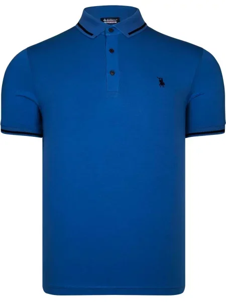 Koszulka polo Dewberry niebieska