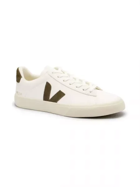 Veja sneakers din piele Campo Chromefree alb