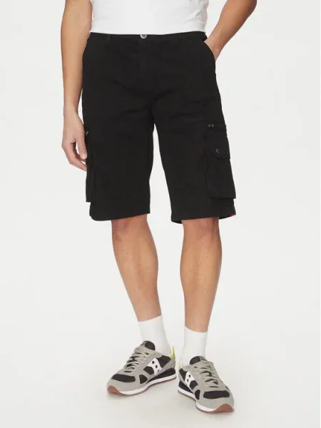 Pantaloni scurți Alpha Industries negru