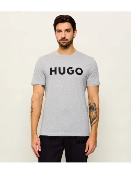 HUGO Tricou Dulivio gri