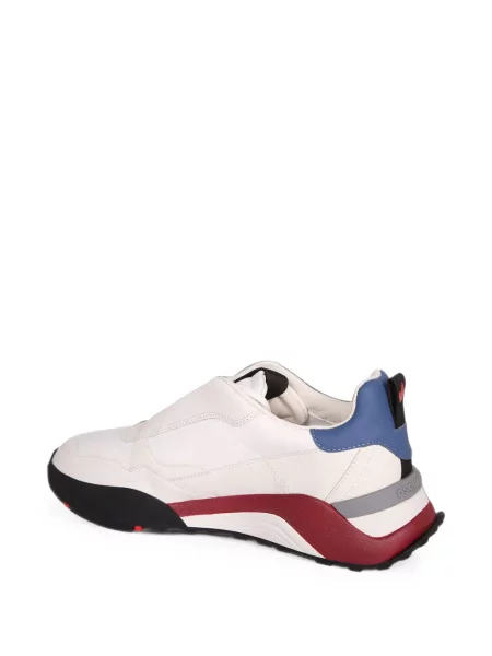 Sneakerși Dsquared2 cu imagine alb