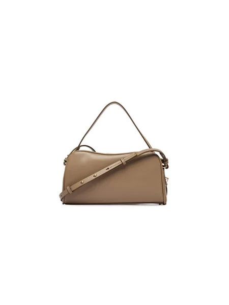 Calvin Klein Táska Emblem Trio Top Handle Camera Ba Bézs barna
