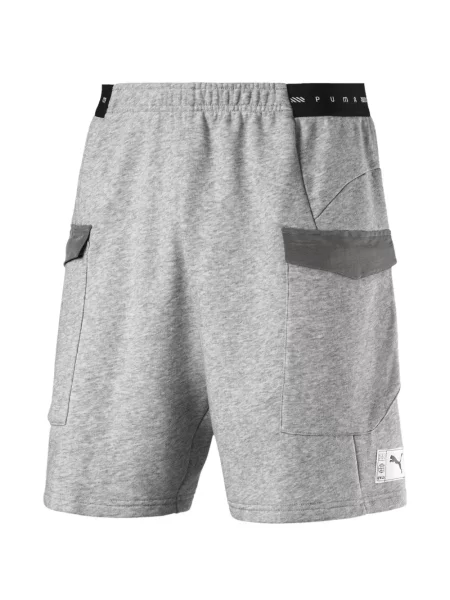 Pantaloni scurți Puma gri