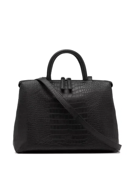 Geantă shopper Marsell din piele negru
