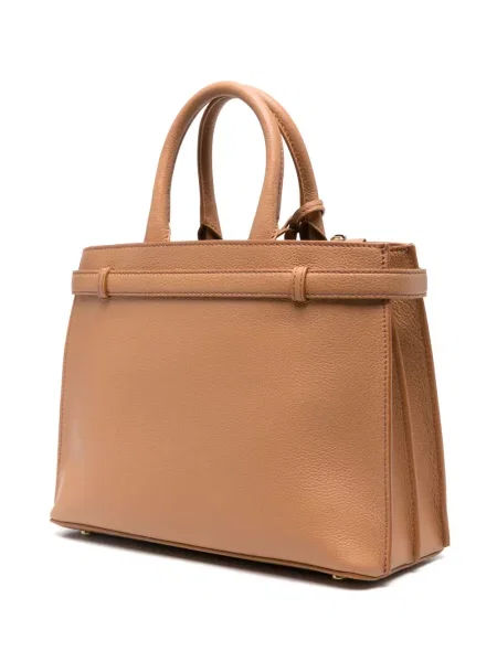 Geantă shopper Lancel din piele maro