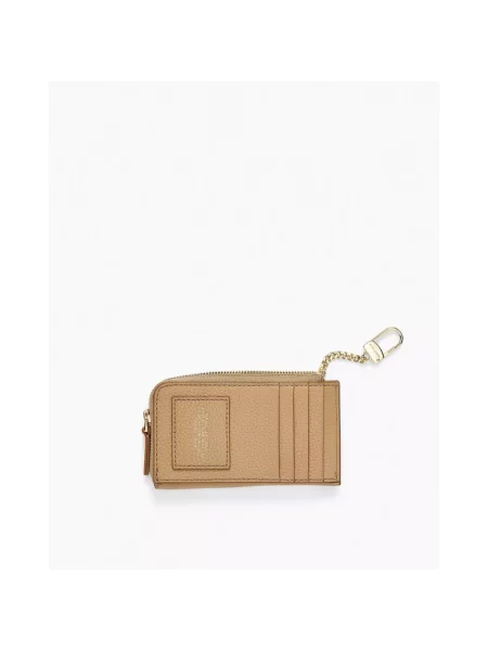 Portfel Marc Jacobs skórzany brązowy