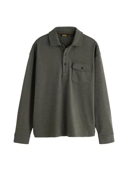 Next Tricou Heritage pin verde
