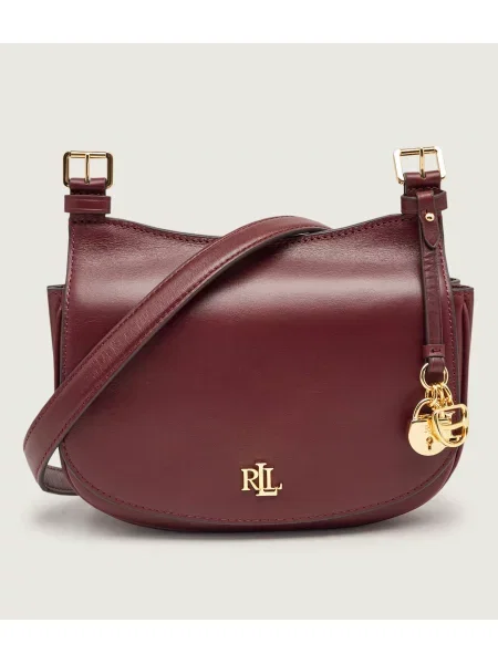 Lauren Ralph Lauren Geantă de umăr MARCY vin roșu