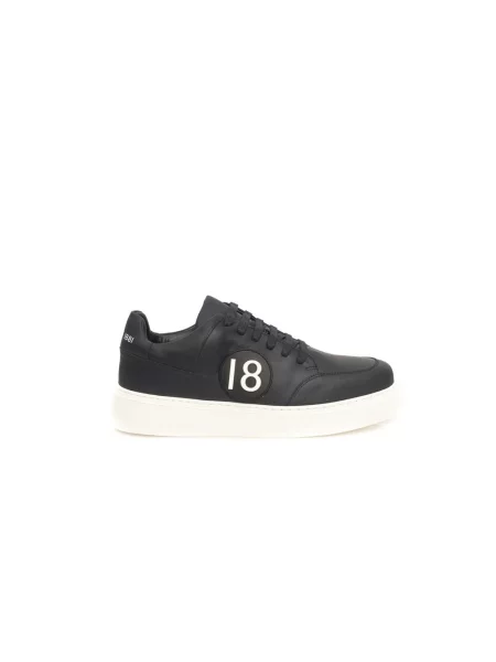 Sneakersy Cerruti 1881 skórzane niebieskie