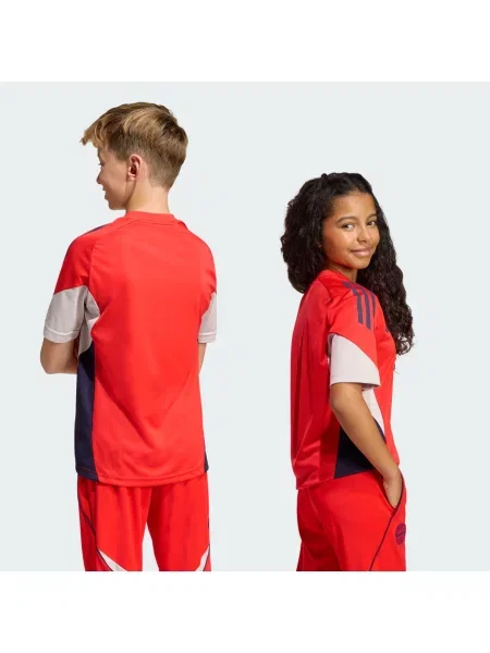 Koszulka treningowa FC Bayern Tiro 25 Competition Kids czerwona