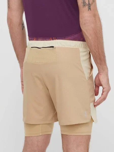 The North Face szorty sportowe Sunriser beżowe