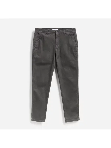 Reserved Kalhoty chino slim fit tmavě šedá