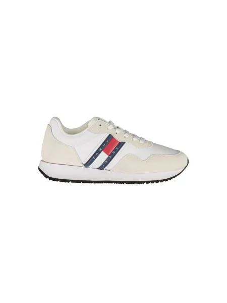 Sneakersy Tommy Hilfiger skórzane białe