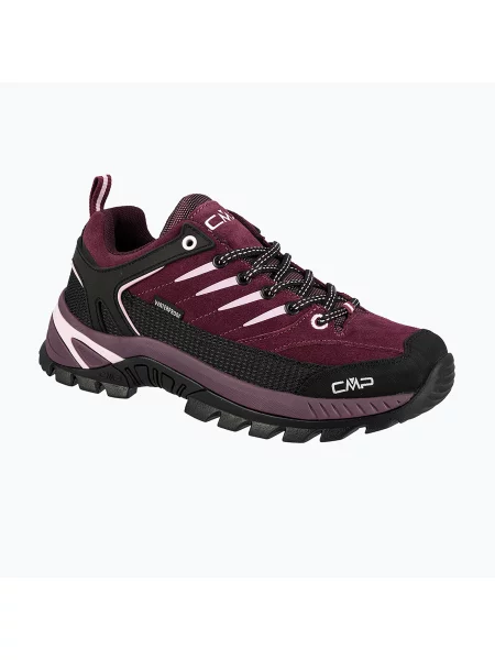 Buty trekkingowe CMP Rigel Low Waterproof plum/soft pink różowe