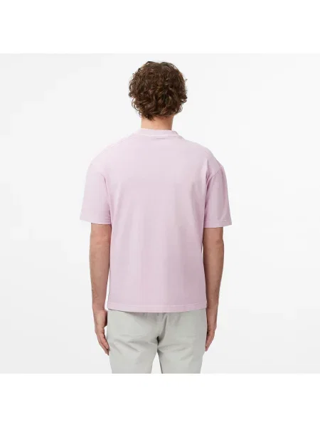 Lacoste T-Shirt O Luźnym Kroju różowy