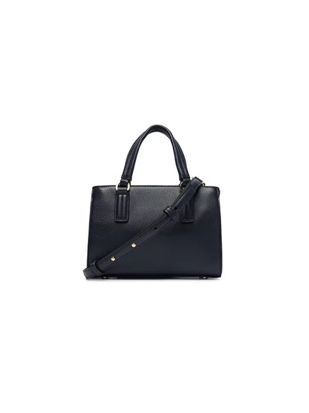 TOMMY HILFIGER Ročna torbica nočno / rdeča / bela modra