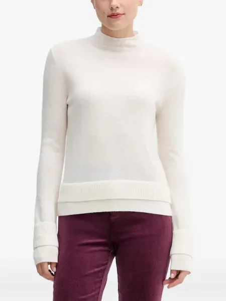 Sweter Sisley biały