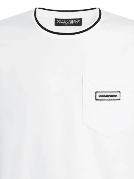 Tricou Dolce & Gabbana cu autograf alb