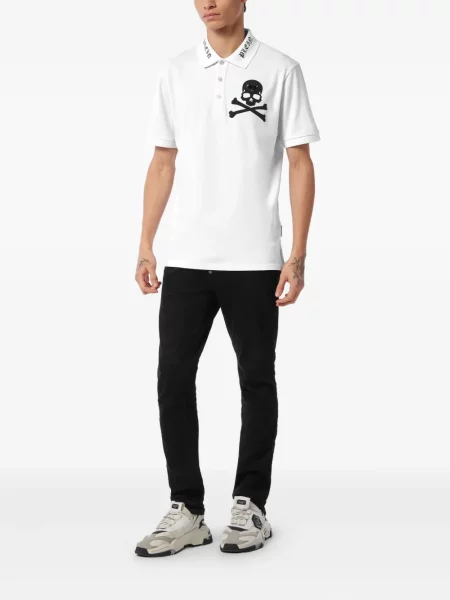 Polo Philipp Plein alb