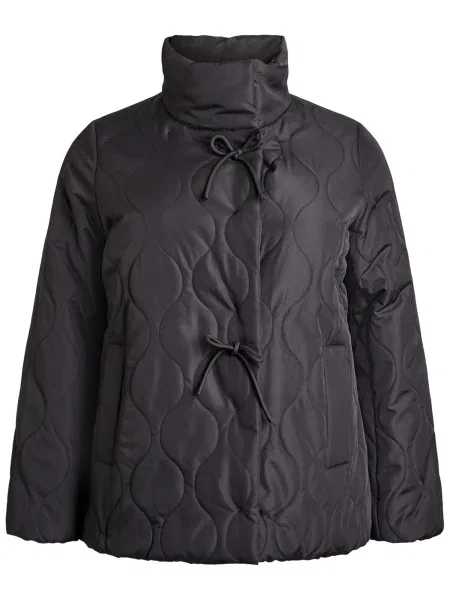 Zizzi Geacă de primăvară-toamnă negru