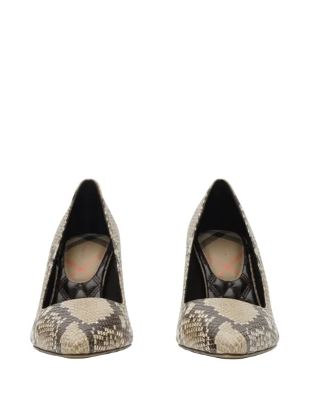 Pantofi cu toc Burberry din piele cu imagine