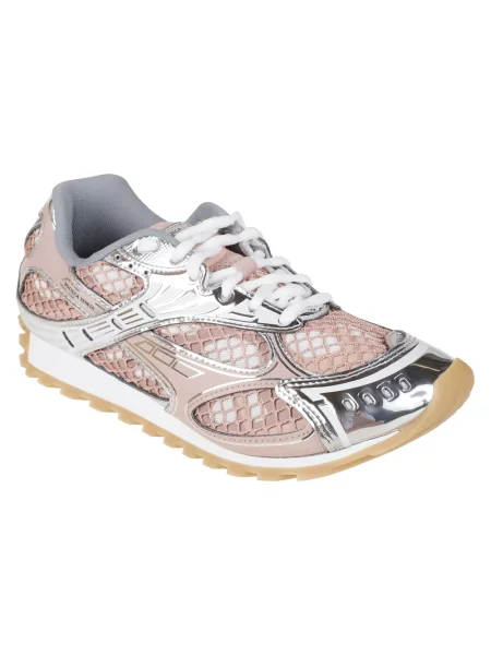 Sneakersy Bottega Veneta różowe
