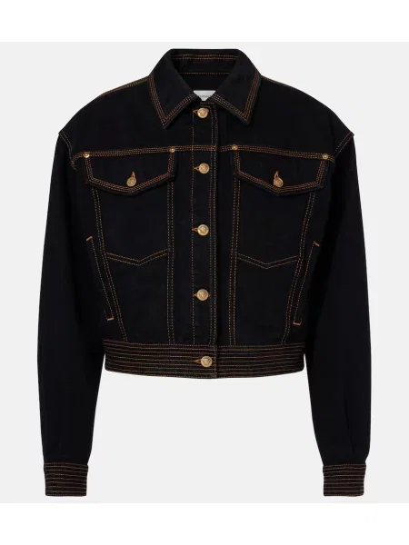 Geacă de blugi Versace negru