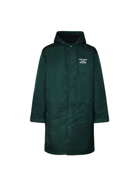 Parka Drole De Monsieur zielona
