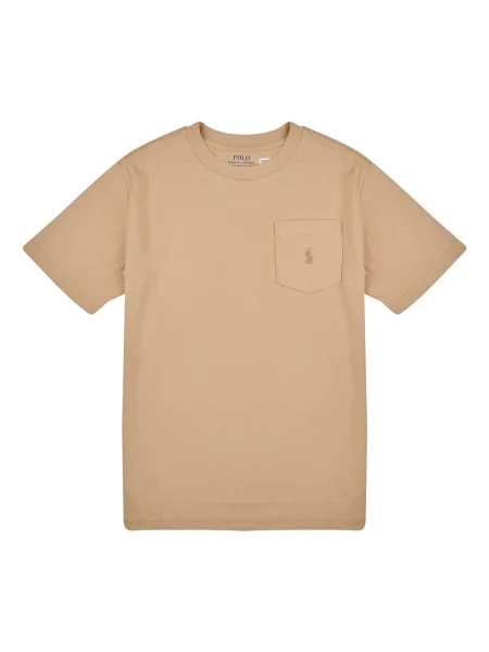Tricou polo copii Polo Ralph Lauren bej