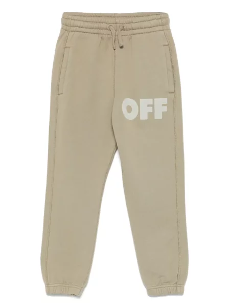 Spodnie dziecięce Off-white białe