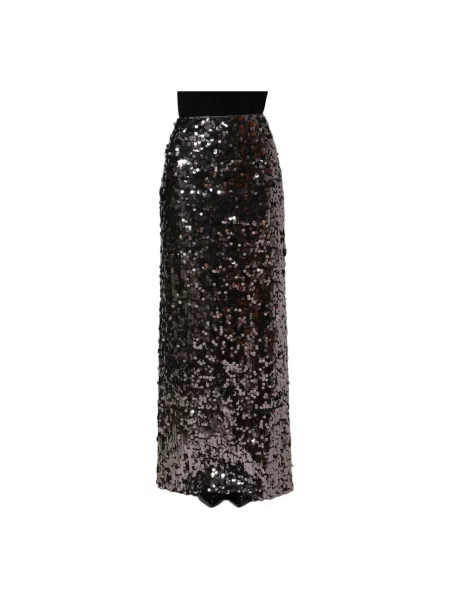 Spódnica Dolce And Gabbana brązowa