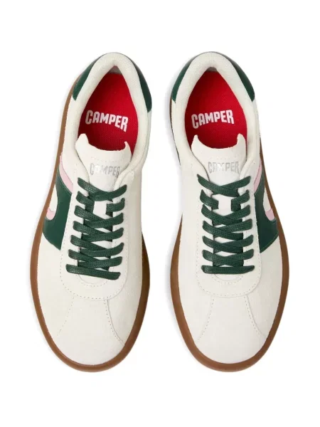 Sneakerși Camper din piele alb