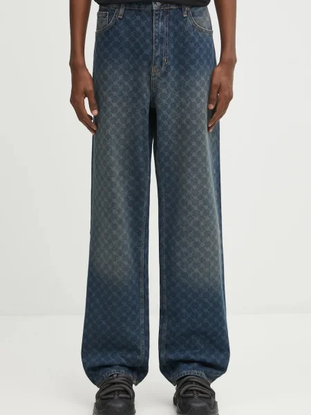 Kavbojke Daily Paper Amba Monogram modra