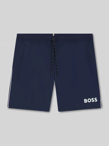 BOSS szorty kąpielowe Starfish niebieskie