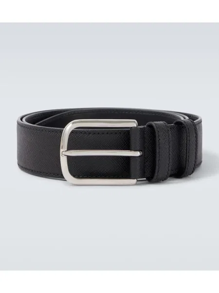 Curea Prada din piele negru