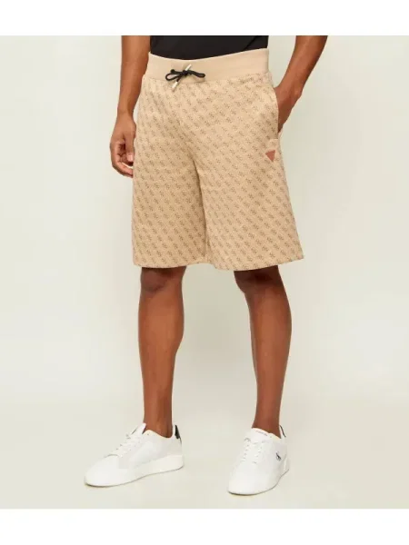 GUESS ACTIVE Pantaloni scurți NEW KORBIN bej