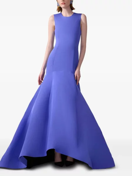Rochie Carolina Herrera de mătase violet