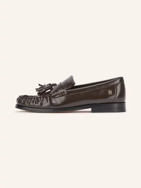 Mokasíny Tommy Hilfiger hnědé