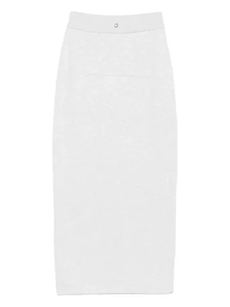 Fusta maxi Coperni din jerseu gri