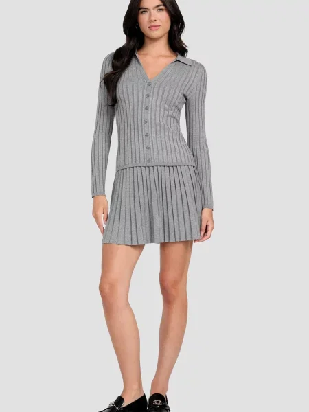 Спідниця міні GUESS сірий